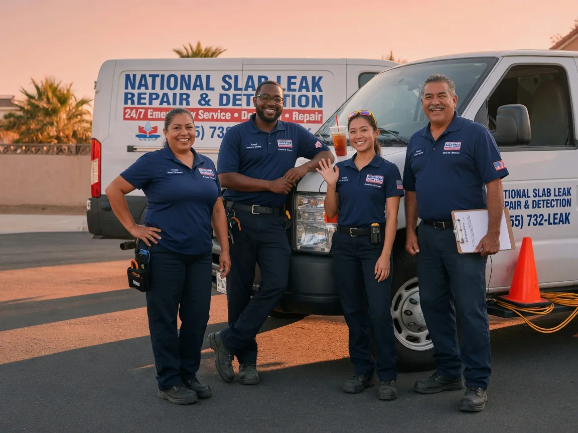 Slab Leak Detection company in Camp, AR
